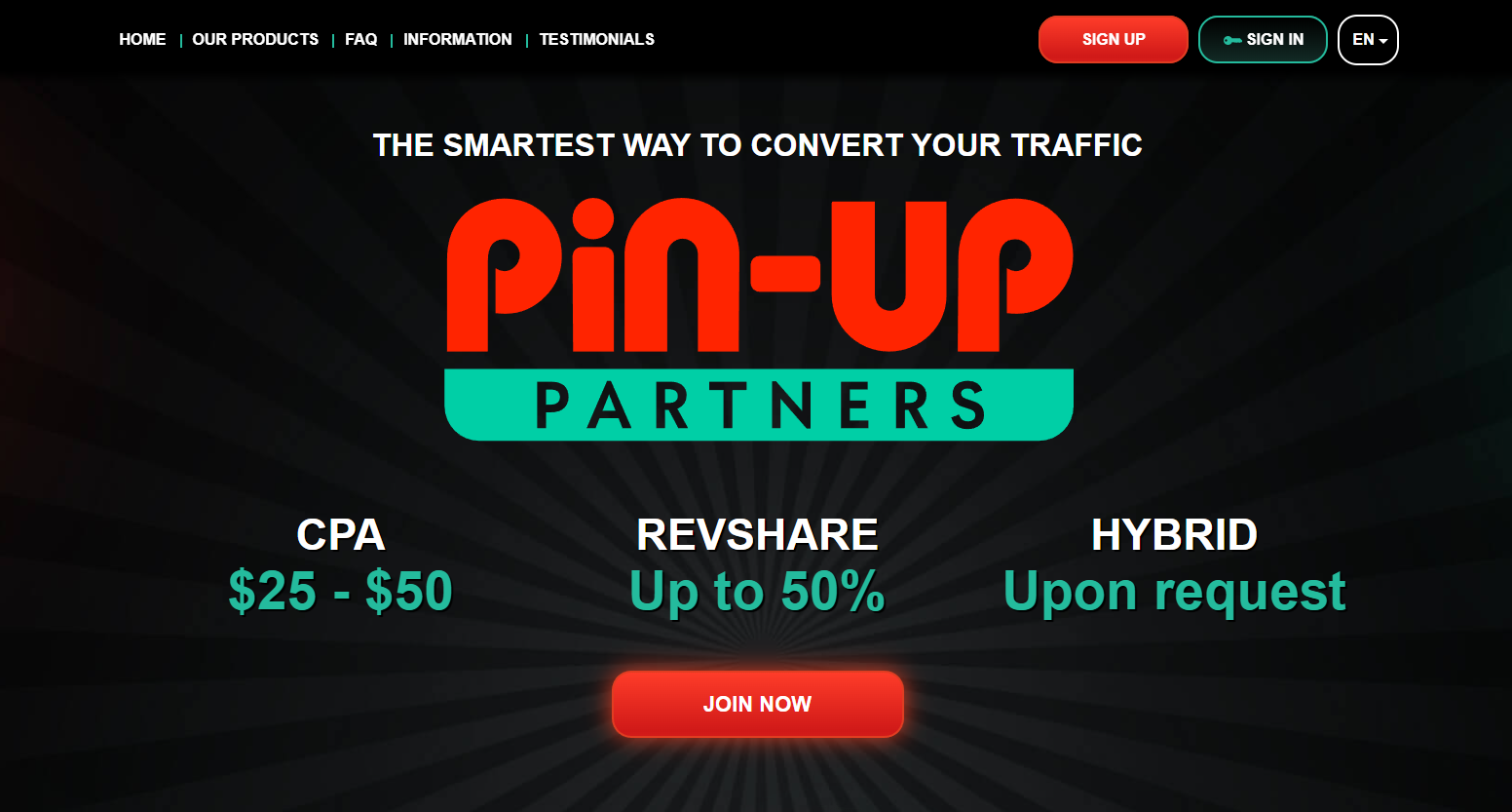 PIN-UP Partners Affiliate Program Review