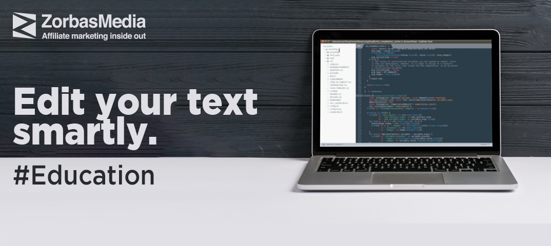 How to use text editors for eliminating routine tasks