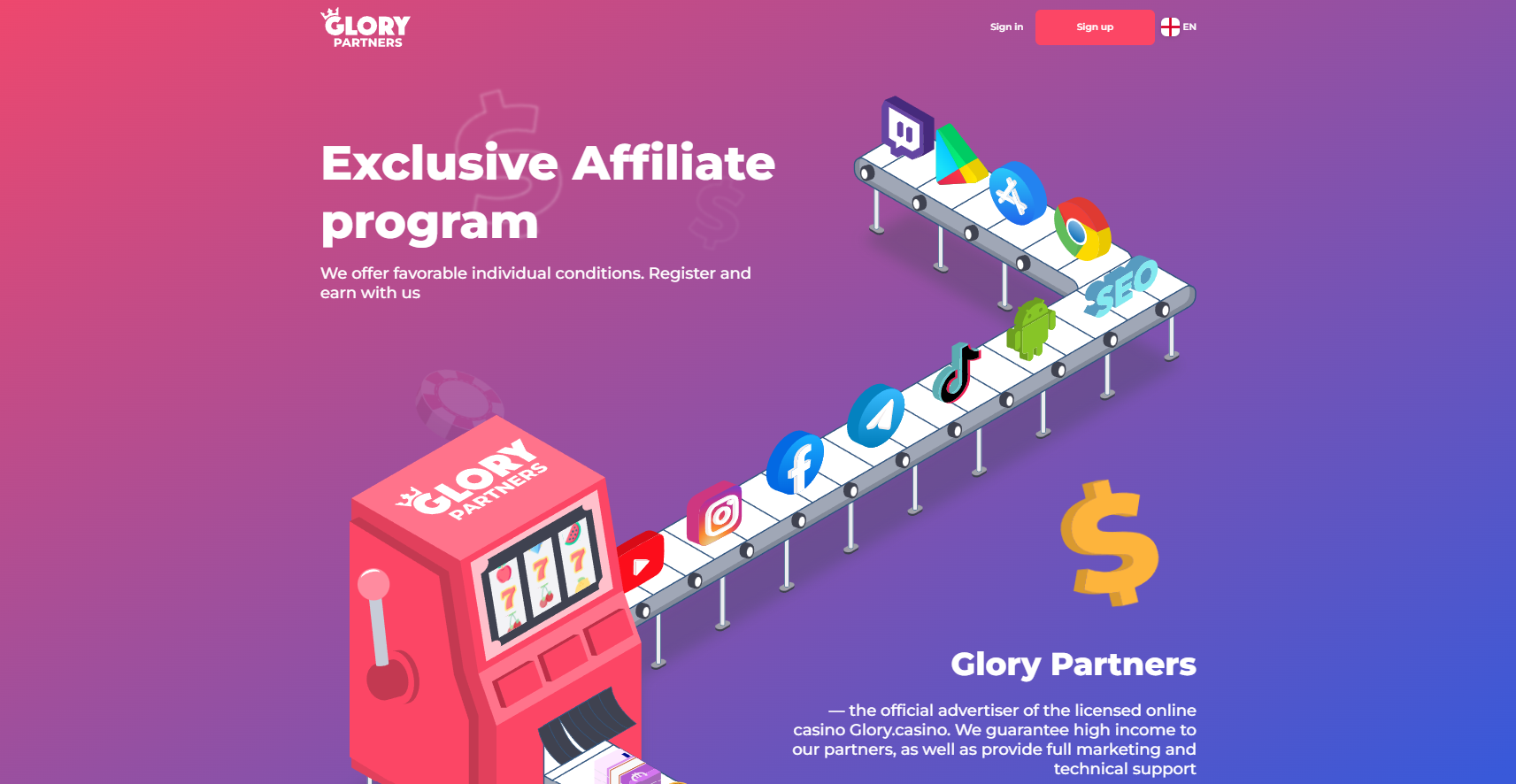 Glory Partners Affiliate Network Review