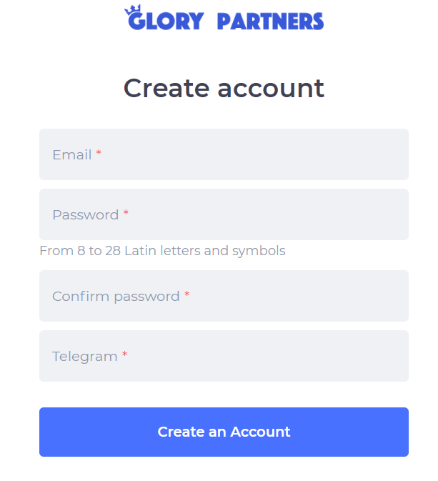 Glory Partners Affiliate Network Review