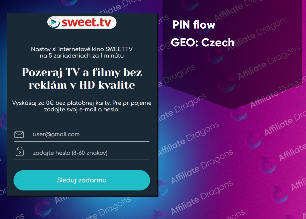 SWEET.TV White-Hat Streaming for Facebook and TikTok Promotion