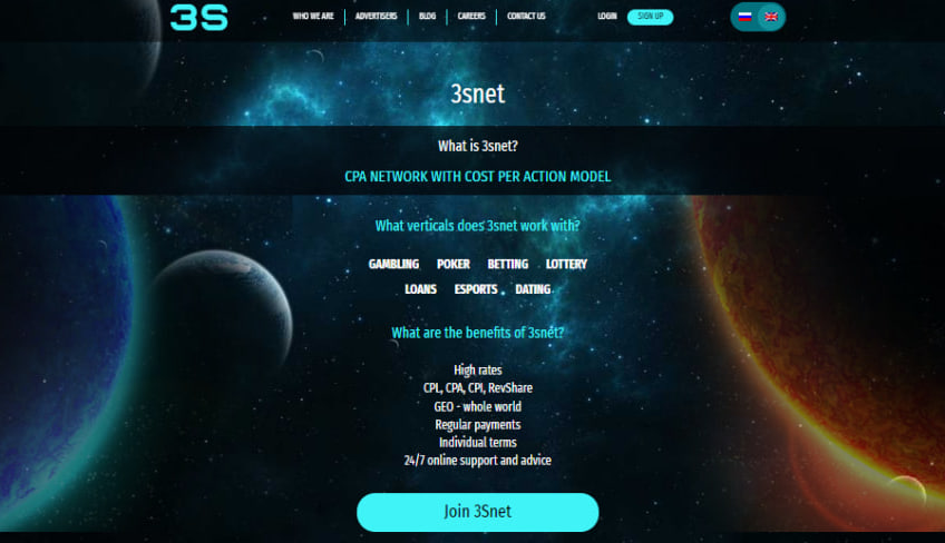 3SNET: Affiliate Network Review