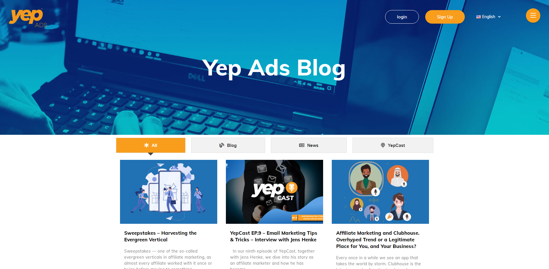 Yep Ads Affiliate Network Review