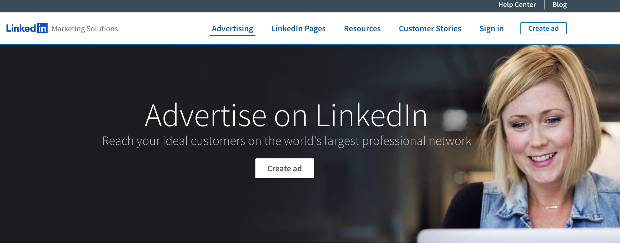 Launching ads on LinkedIn